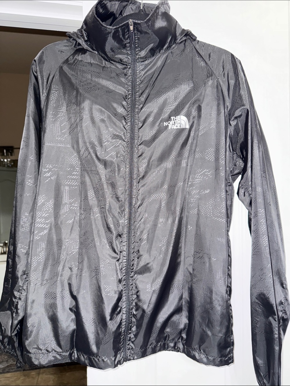 The North Face Black Men's Packable Windbreaker Jacket